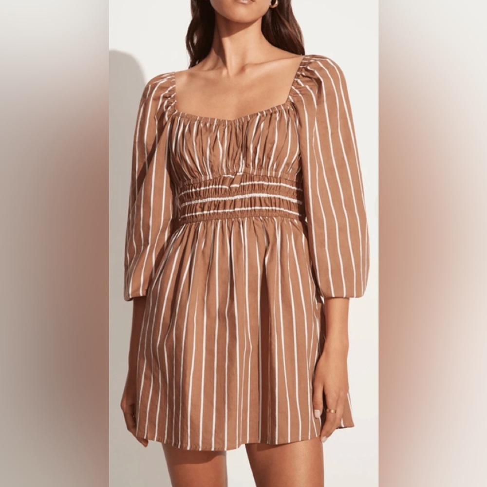 Faithfull The Brand Women's Paloma Mini Dress. Size S